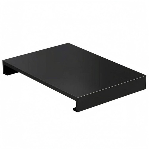 Copri fornello nero design - copri,