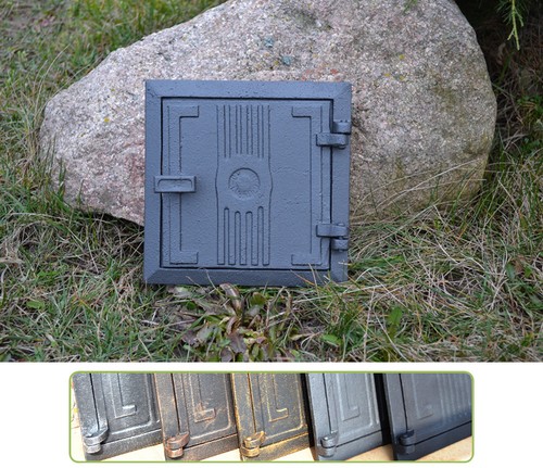 Porta fuoco ghisa - porta, cm